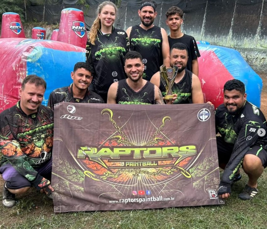Parte da equipe raptors